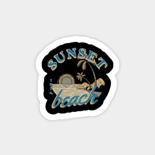 Sunset Beach 1974 Sticker
